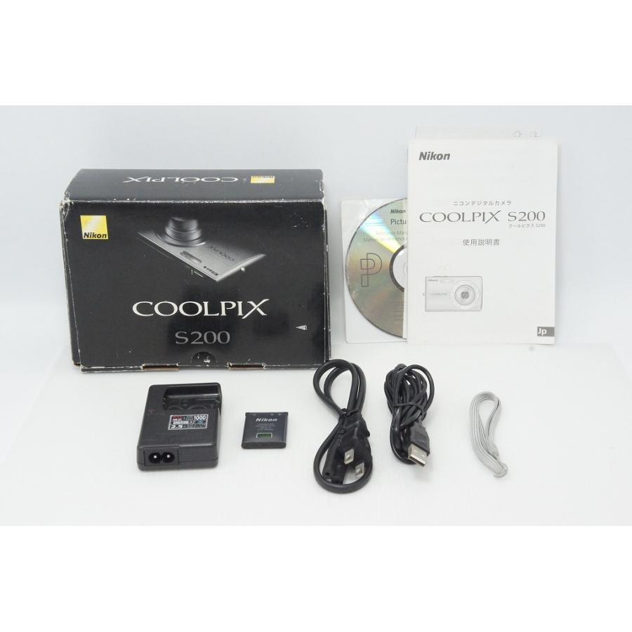 ニコン（Nikon） COOLPIX S200 コンパクトデジタルカメラ シルバー 元