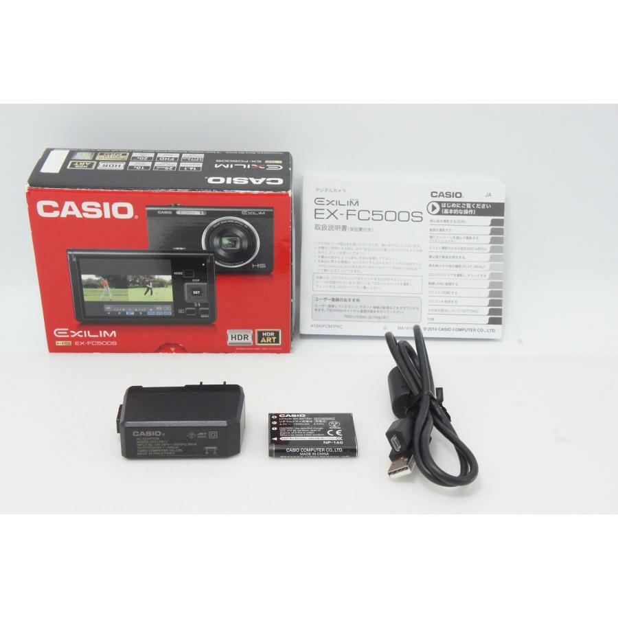 CASIO（カシオ） 良品 EX-FC500S コンパクトデジタルカメラ ブラック