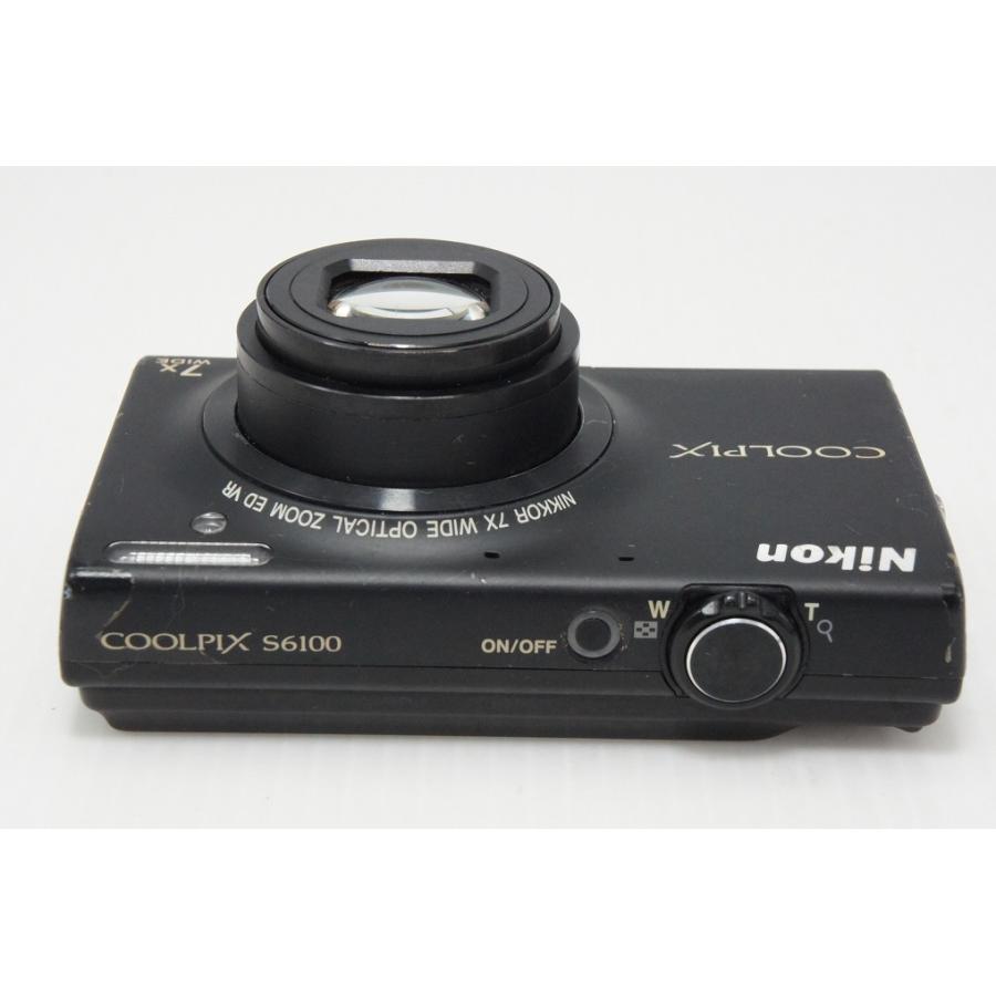【美品】Nikon COOLPIX S6100 ブラック コンデジ ニコン ニコン（Nikon） COOLPIX S6100 コンパクトデジタルカメラ ノーブル
