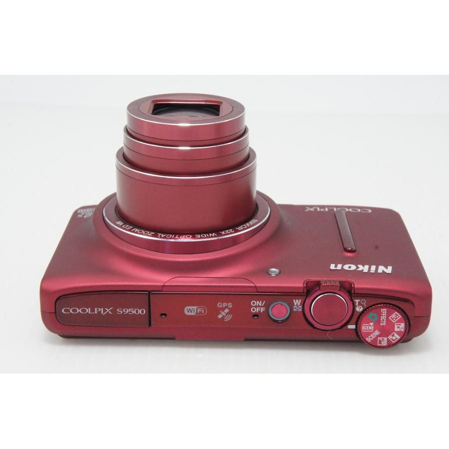 ＜並品＞ Nikon COOLPIX S9500 ヴェルヴェットレッド ニコン（Nikon） COOLPIX S9500 コンパクトデジタルカメラ