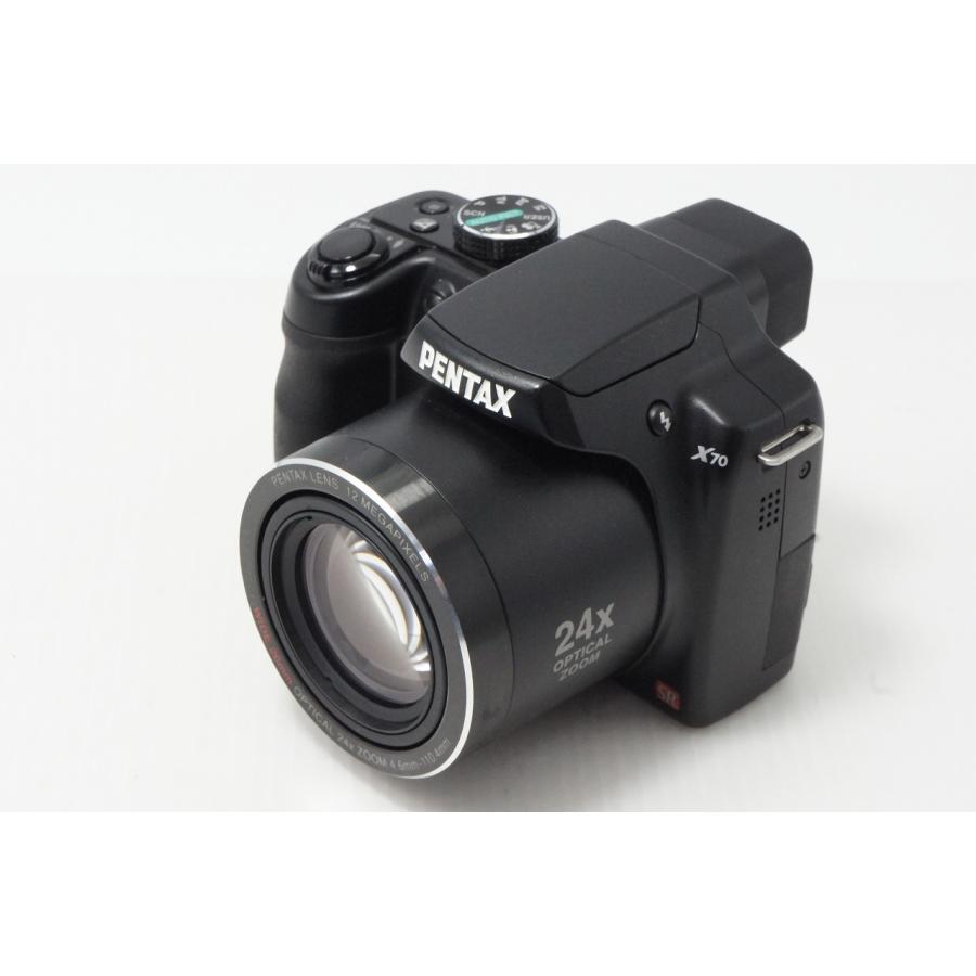 PENTAX X70 12メガピクセル コンパクトデジタルカメラ　ケース付き ペンタックス 美品 PENTAX X70 デジタルカメラ ケース付 260508v