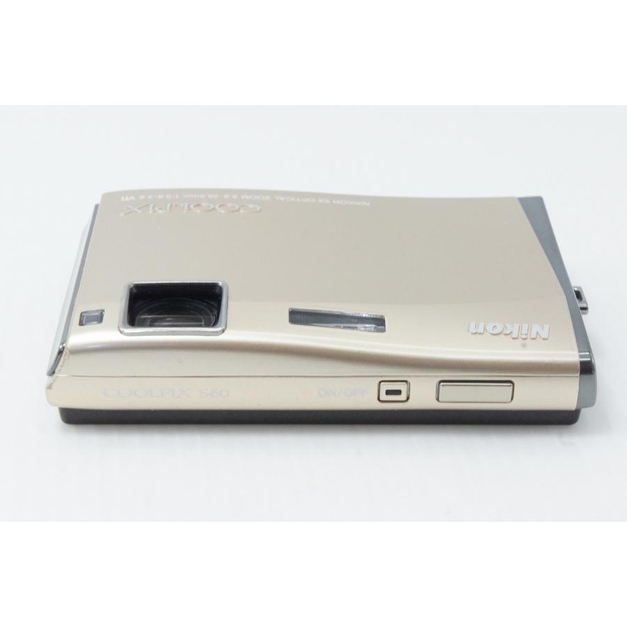 ニコン（Nikon） 美品 COOLPIX S60 コンパクトデジタルカメラ リッチ