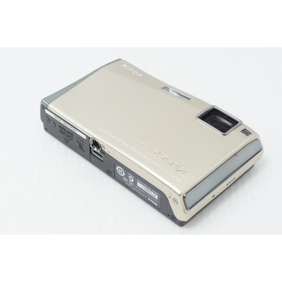 ニコン（Nikon） 美品 COOLPIX S60 コンパクトデジタルカメラ リッチ