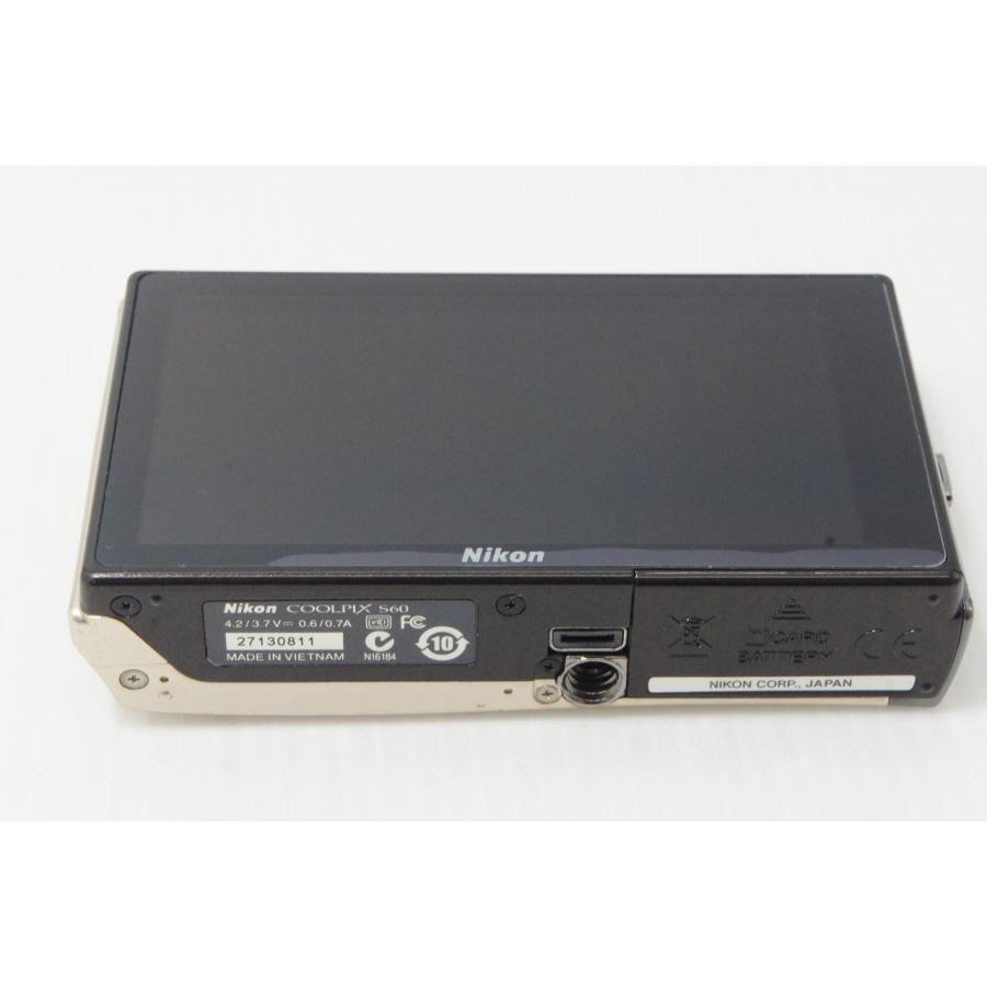 ニコン（Nikon） 美品 COOLPIX S60 コンパクトデジタルカメラ リッチ