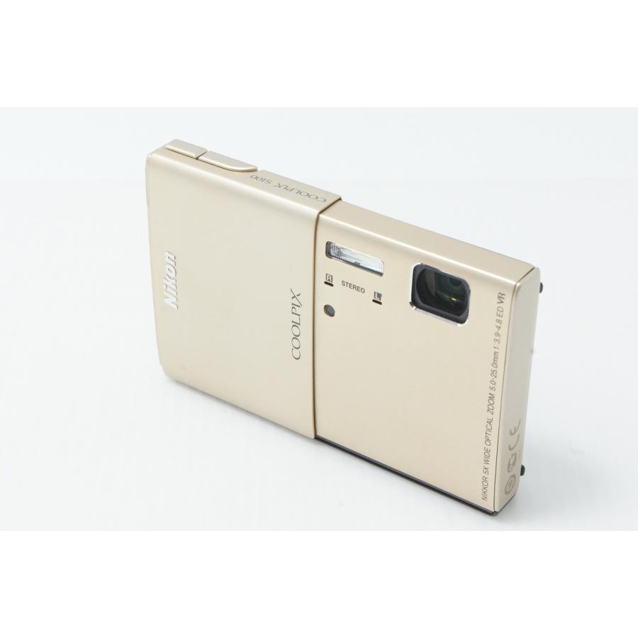 T*️様 【新品・未使用】Nikon COOLPIX S100 ゴールドコンパク ニコン（Nikon） 美品 COOLPIX S100 シャイニーゴールド 元箱付
