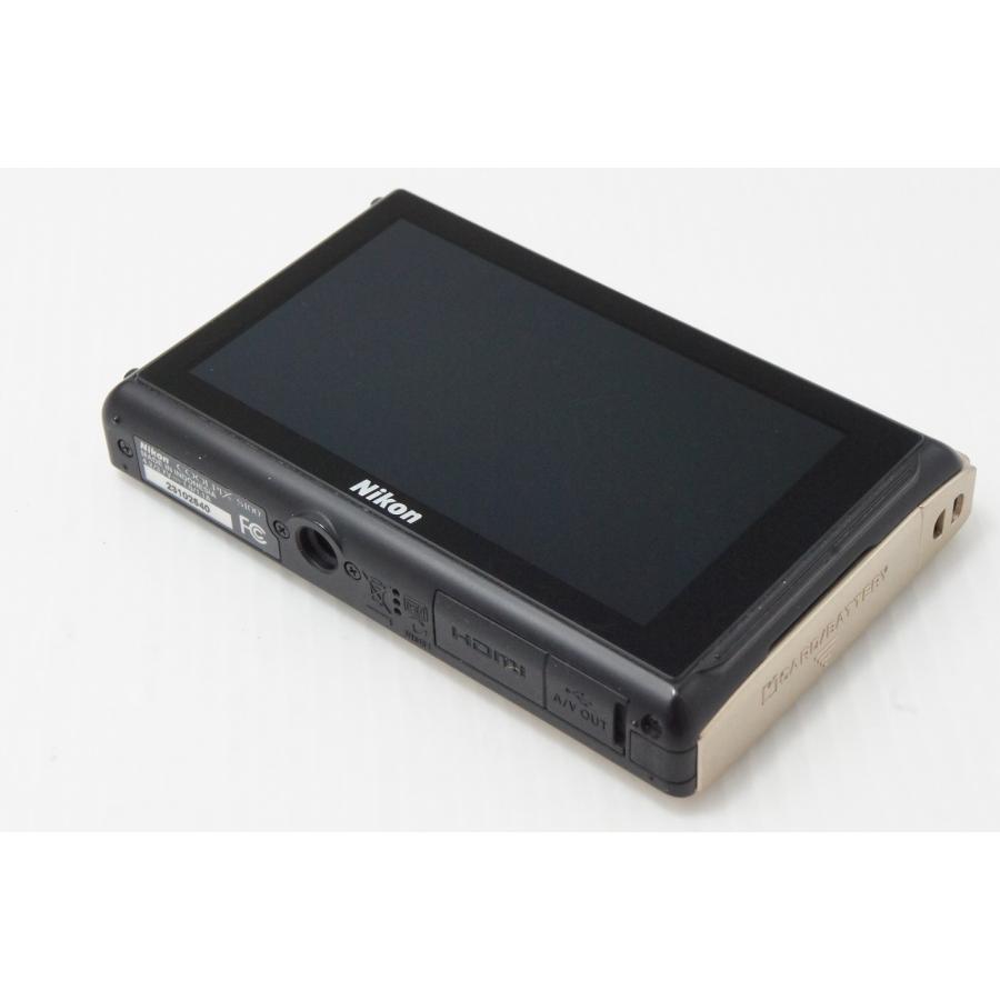 ニコン（Nikon） 美品 COOLPIX S100 シャイニーゴールド 元箱付