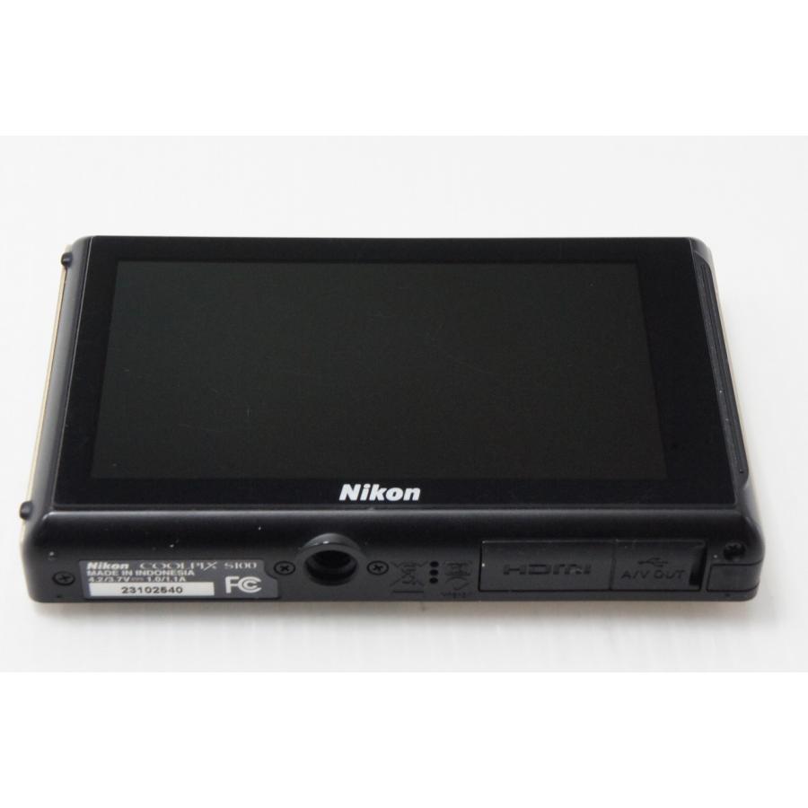 ニコン（Nikon） 美品 COOLPIX S100 シャイニーゴールド 元箱付