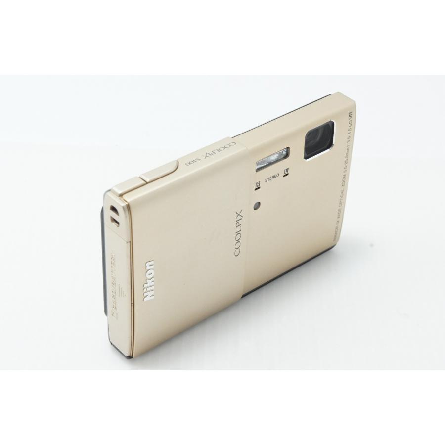 動作確認済み COOLPIX S100 シャイニーゴールド NIKON ニコン（Nikon） 美品 COOLPIX S100 シャイニーゴールド 元箱付