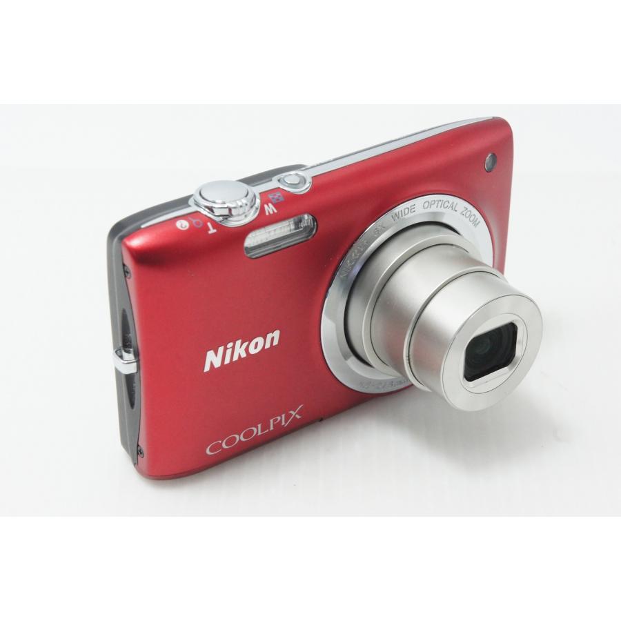 ニコン（Nikon） COOLPIX S2700 コンパクトデジタルカメラ レッド 元箱