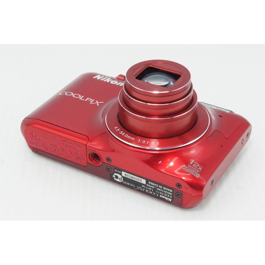 Nikon COOLPIX S6400 赤 コンパクトデジタルカメラ ニコン（Nikon） 美品 COOLPIX S6400 コンパクトデジタルカメラ