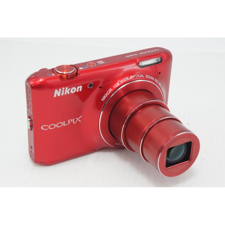 Nikon COOLPIX S6400 赤 コンパクトデジタルカメラ ニコン（Nikon） 美品 COOLPIX S6400 コンパクトデジタルカメラ