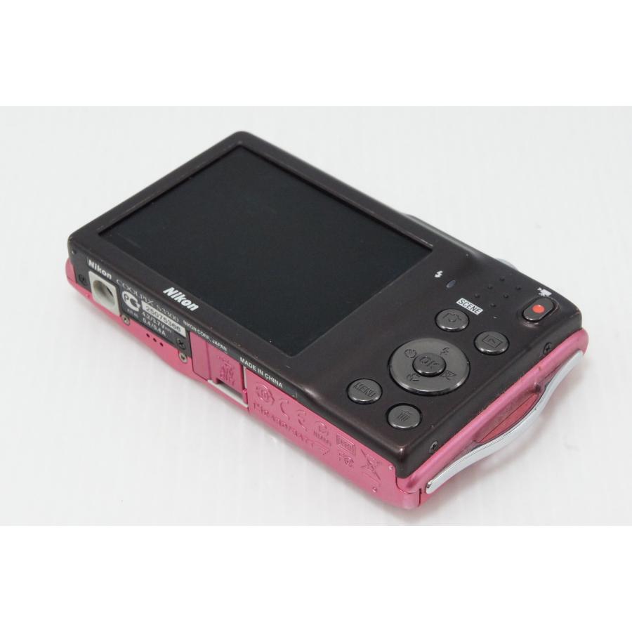 ＜良品＞ Nikon COOLPIX S3300 ストロベリーピンク｜軽量スリム Nikon デジタルカメラ COOLPIX S3300