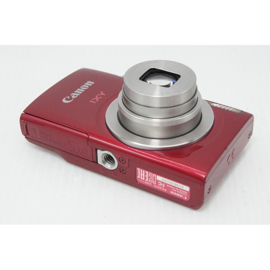 極美品 Canon IXY イクシー 180 コンパクトデジタルカメラ レッド