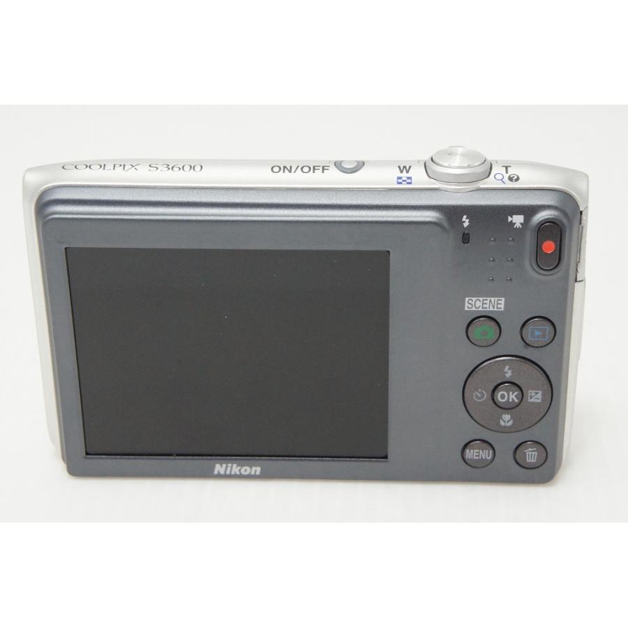 ニコン（Nikon） COOLPIX S3600 コンパクトデジタルカメラ クリスタル