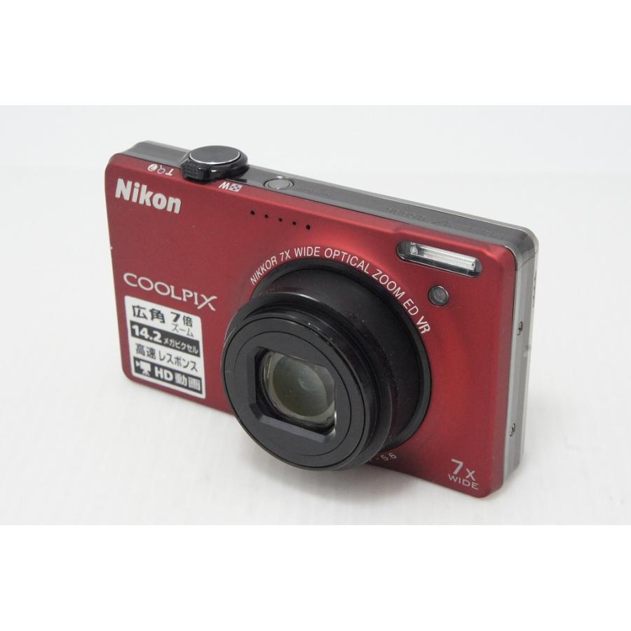 【美品】Nikon COOLPIX メルカリ - WIDE 7x デジタルカメラ レッド S6000 COOLPIX Nikon デジタルカメラ レッド S6000 デジタルカメラ