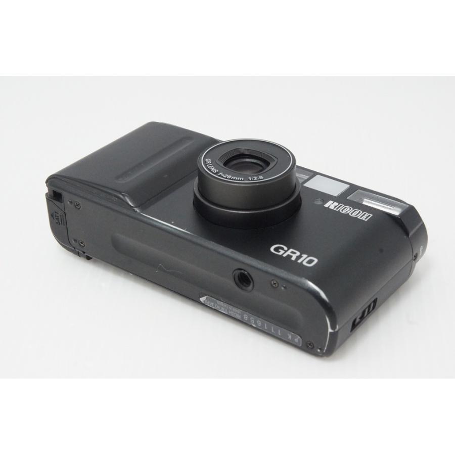 【RICOH GR10】コンパクトフィルムカメラ　ブラック　ケース付 RICOH GR10 フィルムカメラ ケース付き RICOH GR10】コンパクト