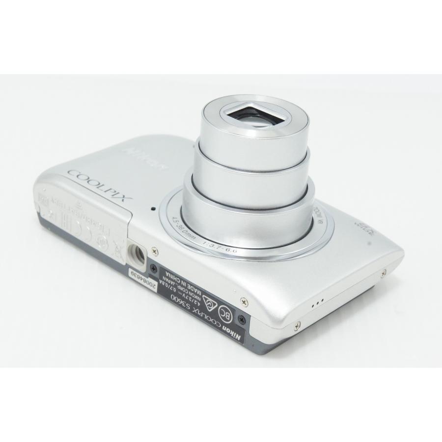 ニコン（Nikon） COOLPIX S3600 コンパクトデジタルカメラ クリスタル