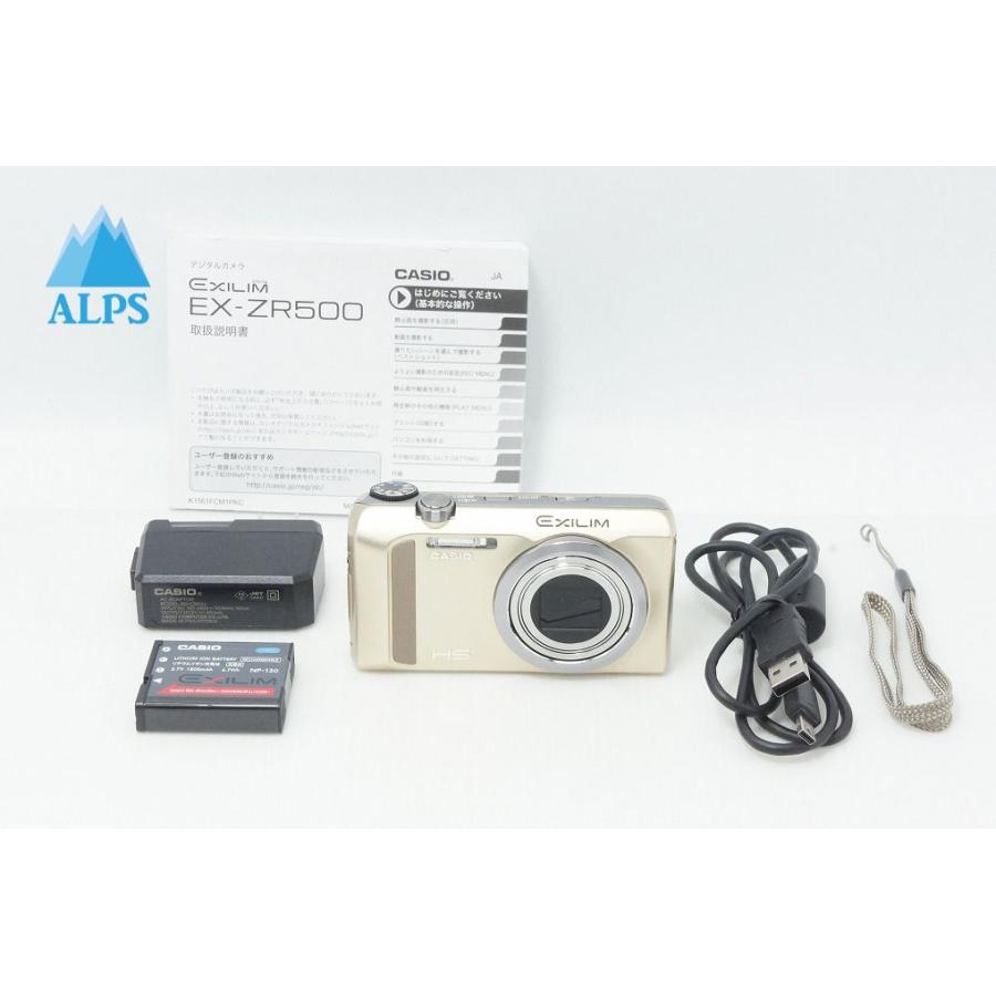 CASIO（カシオ） 美品 HIGH SPEED EXILIM EX-ZR500 コンパクトデジタル