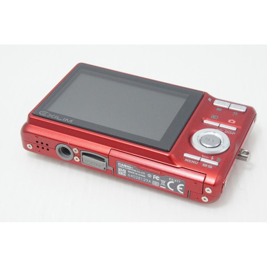 CASIO（カシオ） 美品 EXILIM EX-Z77 コンパクトデジタルカメラ レッド