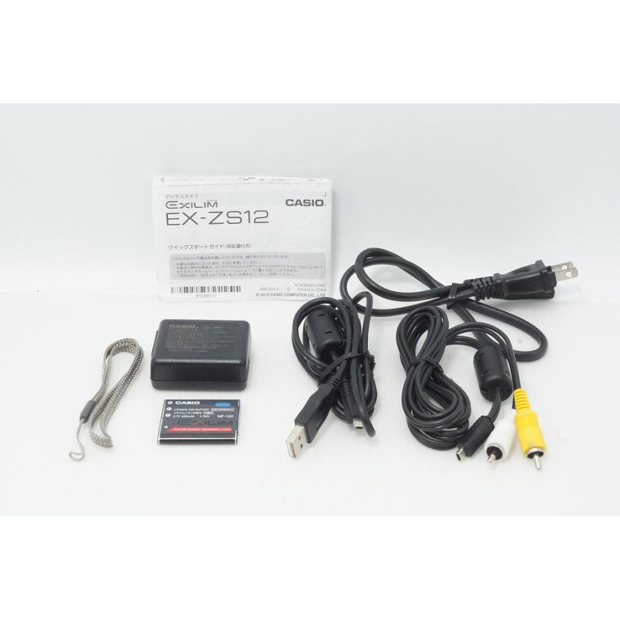 CASIO（カシオ） 美品 EXILIM EX-ZS12 コンパクトデジタルカメラ
