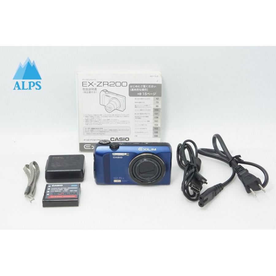 CASIO（カシオ） 良品 HIGH SPEED EXILIM EX-ZR200 コンパクトデジタル