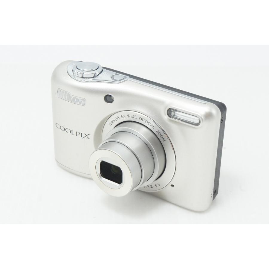 ニコン（Nikon） 美品 COOLPIX L30 コンパクトデジタルカメラ シルバー