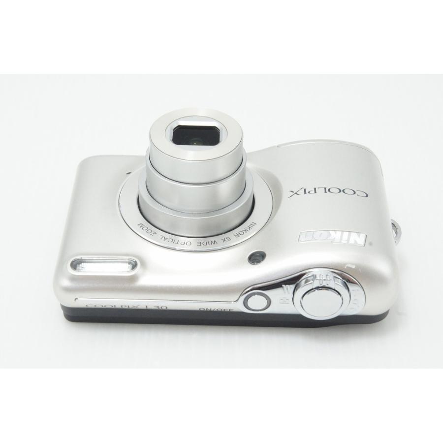 ニコン（Nikon） 美品 COOLPIX L30 コンパクトデジタルカメラ シルバー