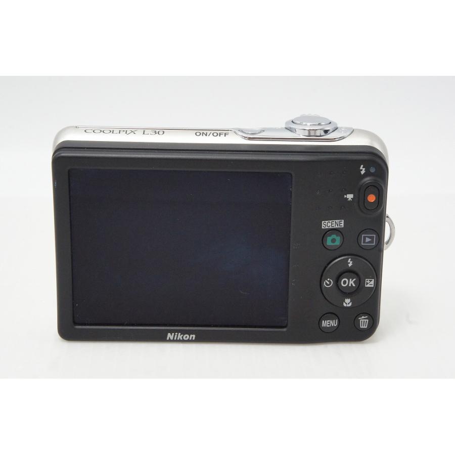 ニコン（Nikon） 美品 COOLPIX L30 コンパクトデジタルカメラ シルバー