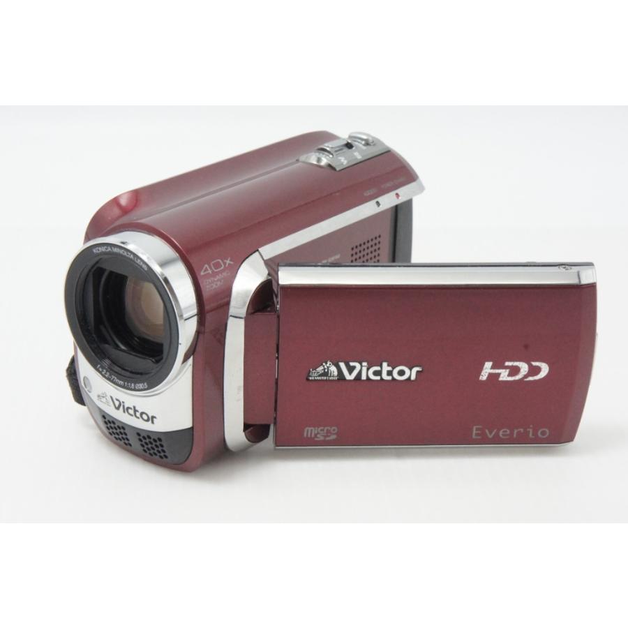 ケンウッド JVC Victor Everio GZ-MG650 デジタルビデオカメラ レッド