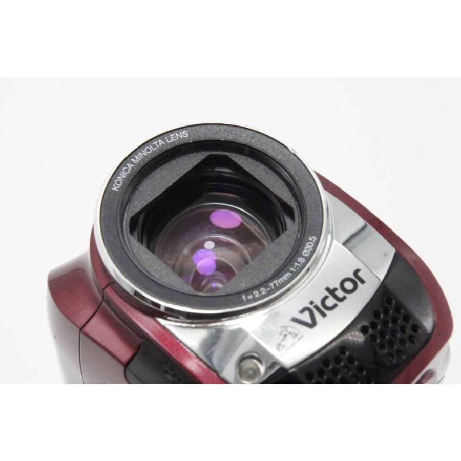 ケンウッド JVC Victor Everio GZ-MG650 デジタルビデオカメラ レッド