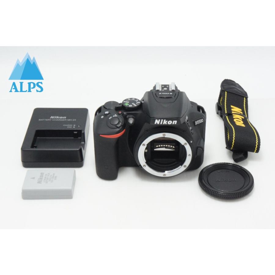 ニコン（Nikon） 美品 D5500 ボディ デジタル一眼レフカメラ ブラック 