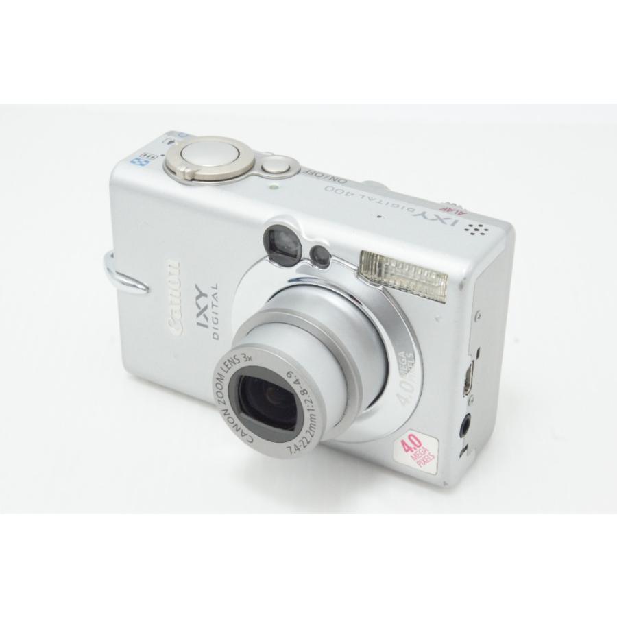 [簡易動作確認済み]　IXY Digital 400　シルバー キヤノン（Canon） 良品 IXY DIGITAL 400 コンパクトデジタルカメラ