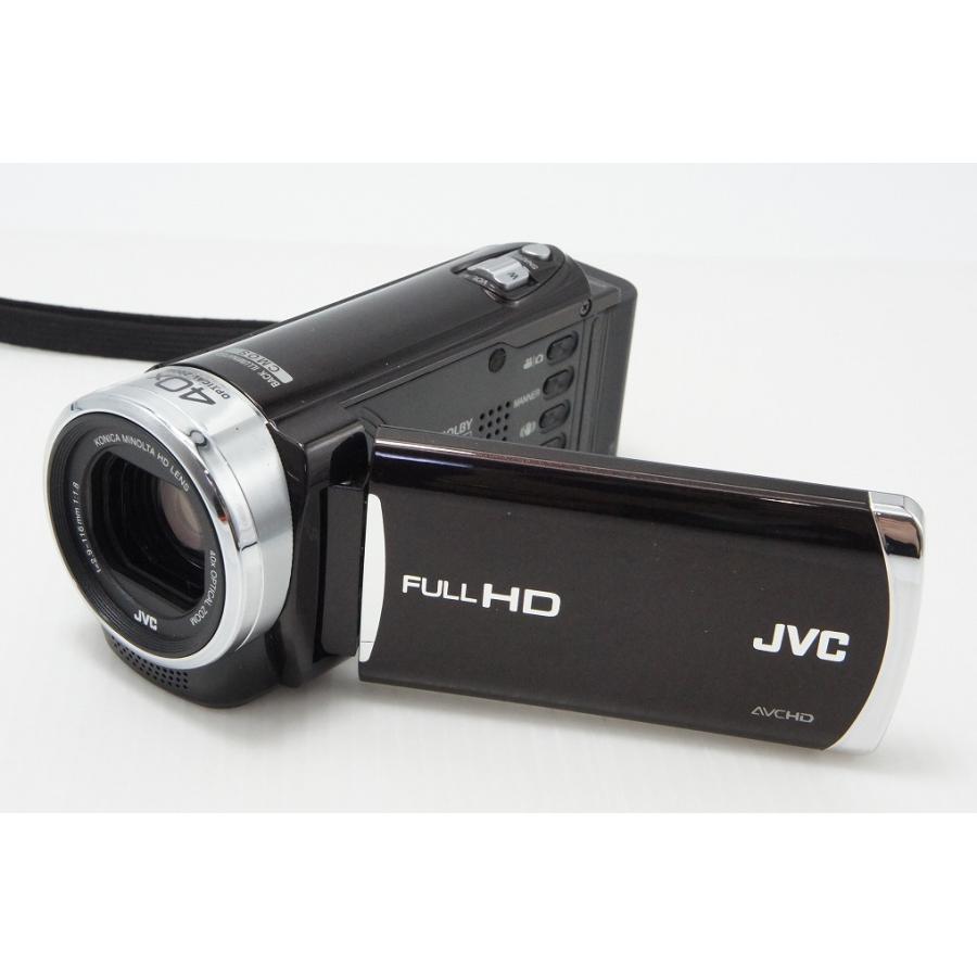美品】JVCケンウッド EVERIO フルHD ビデオカメラ アーバンブラウン