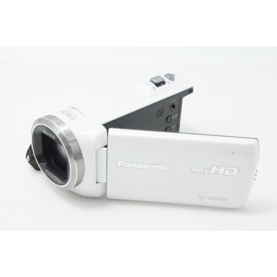 動作品 美品 Panasonic HC-V360M ビデオカメラ Panasonic（パナソニック） 美品 デジタルハイビジョンビデオカメラ HC