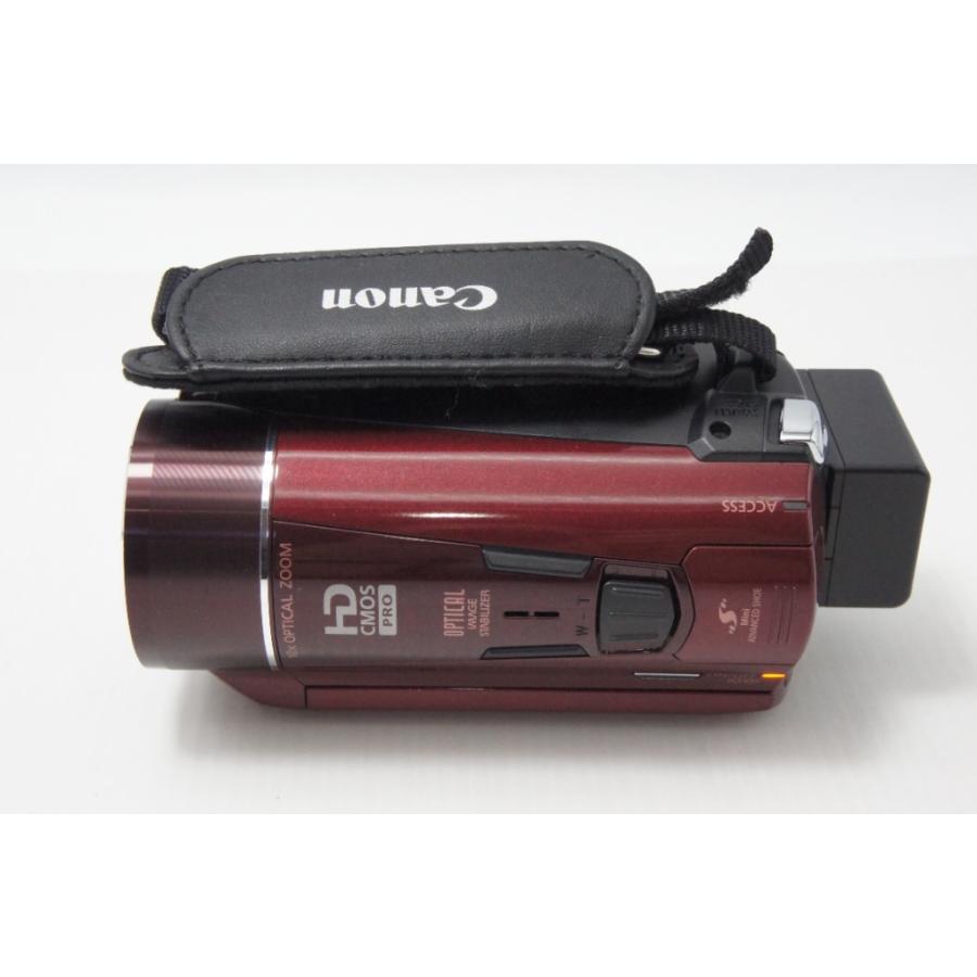 キヤノン（Canon） 美品 iVIS HF M51 デジタルビデオカメラ レッド