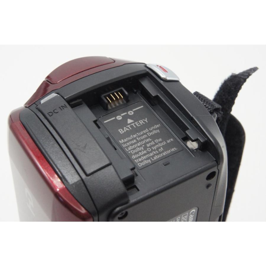 キヤノン（Canon） 美品 iVIS HF M51 デジタルビデオカメラ レッド