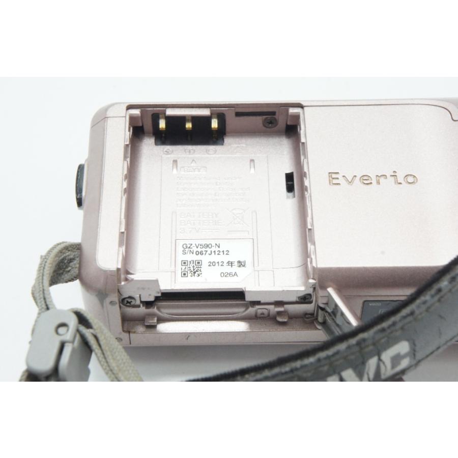 ケンウッド JVC GZ-V590 デジタルビデオカメラ ピンクゴールド 260624w
