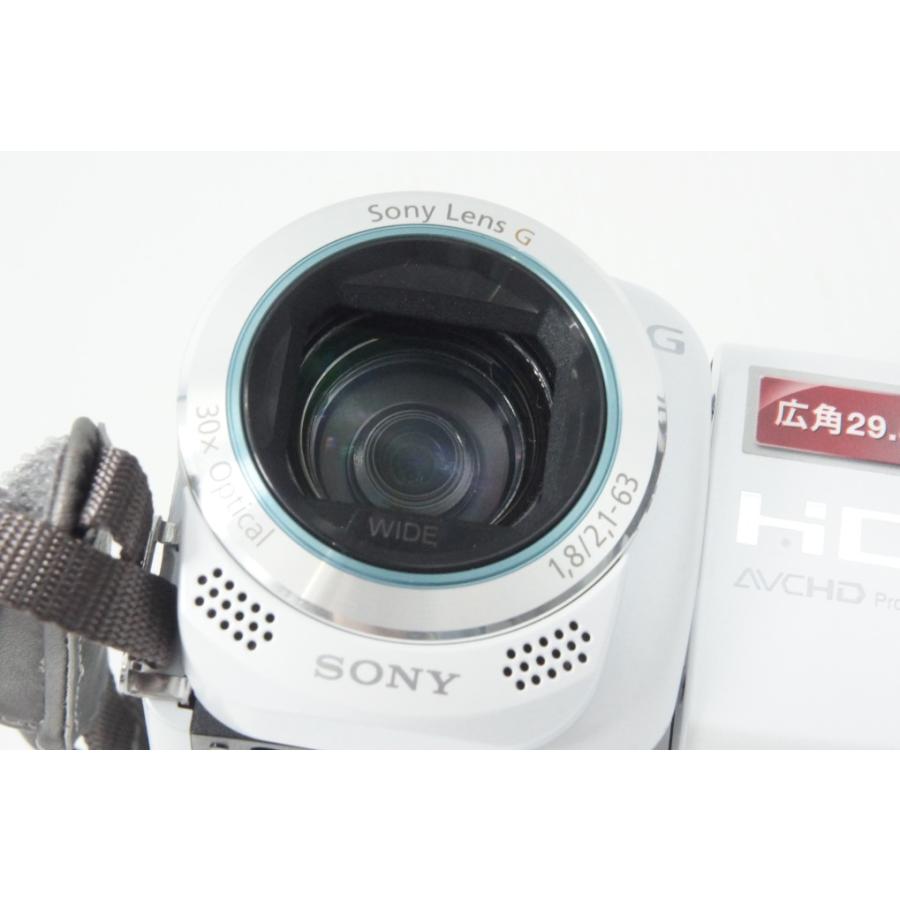 SONY（ソニー） HDビデオカメラ Handycam HDR-CX270V ホワイト 260625w