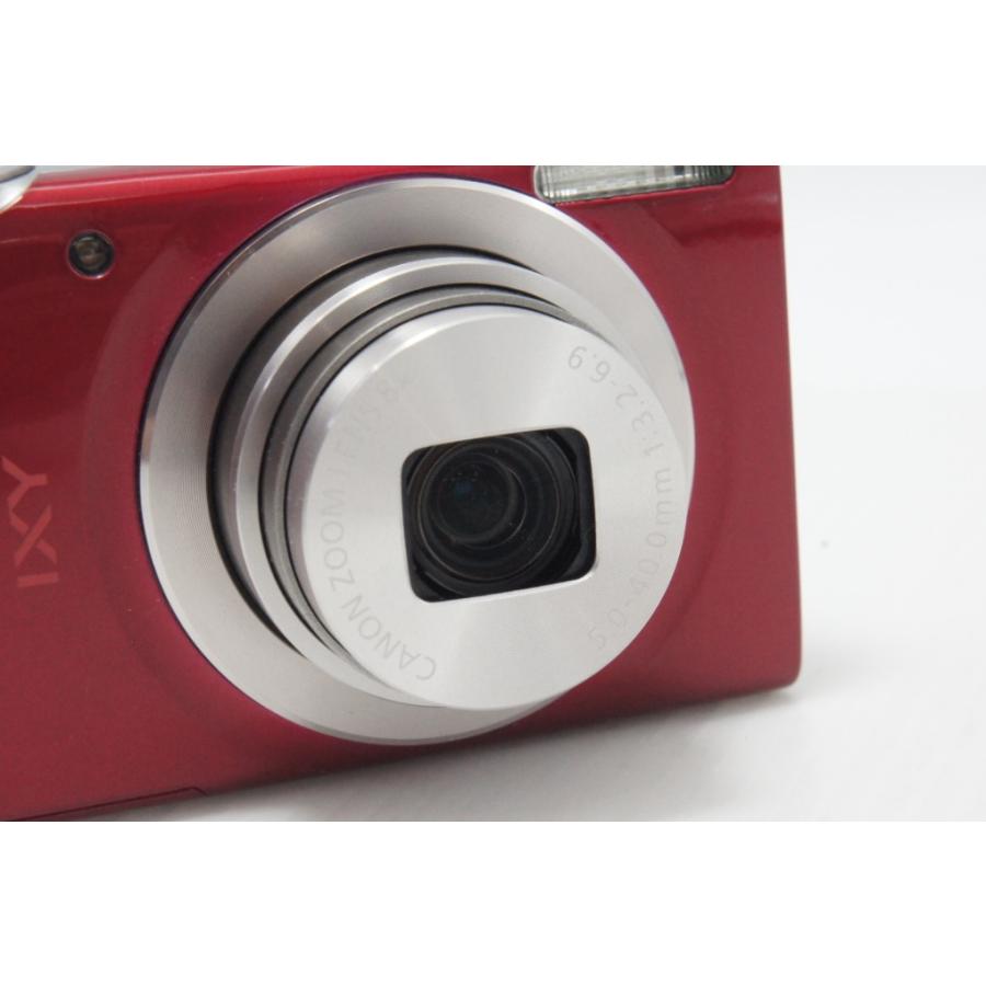 キヤノン（Canon） 良品 IXY 180 コンパクトデジタルカメラ レッド 元