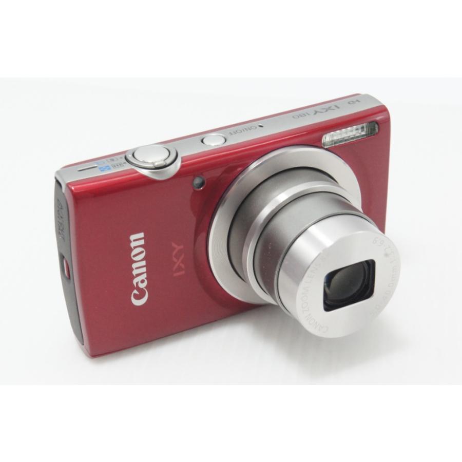 キヤノン（Canon） 良品 IXY 180 コンパクトデジタルカメラ レッド 元