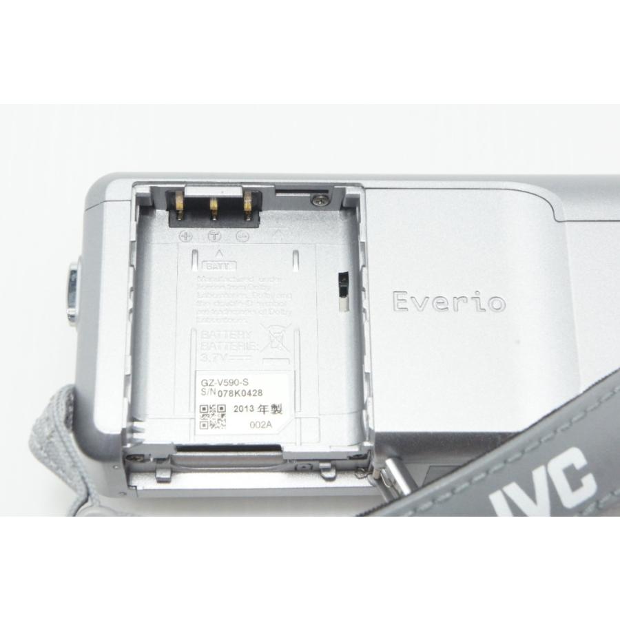 ケンウッド JVC Everio GZ-V590 デジタルビデオカメラ シルバー