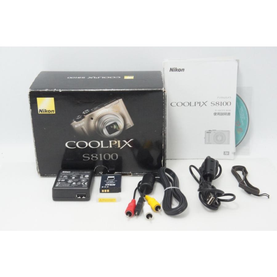 Nikon COOLPIX S8100 コンパクトデジタルカメラ　箱、付属品付 ニコン（Nikon） COOLPIX S8100 コンパクトデジタルカメラ プレシャス