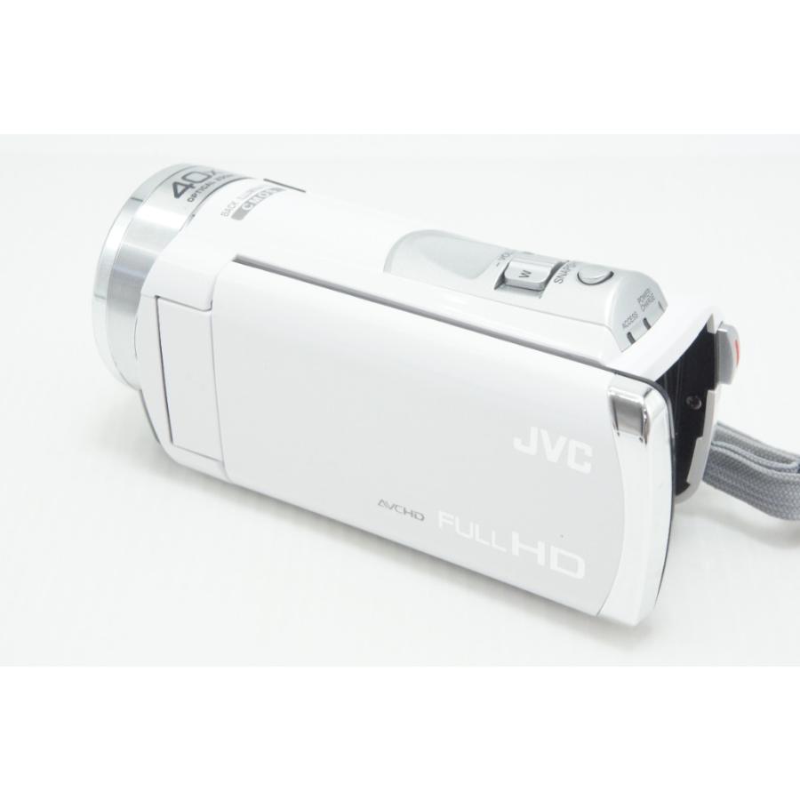 JVC ビデオカメラ Everio GZ-HM33 タッチパネル式 ホワイト ケンウッド 美品 JVC Everio GZ-HM33 デジタルビデオカメラ ホワイト