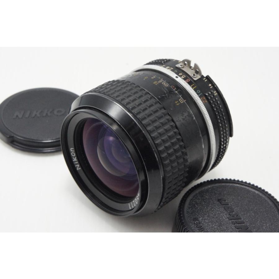 NIKON NIKKOR 28mm f2 単焦点 ニコン（Nikon） Ai Nikkor 28mm F2 MF 単焦点レンズ 260707ae