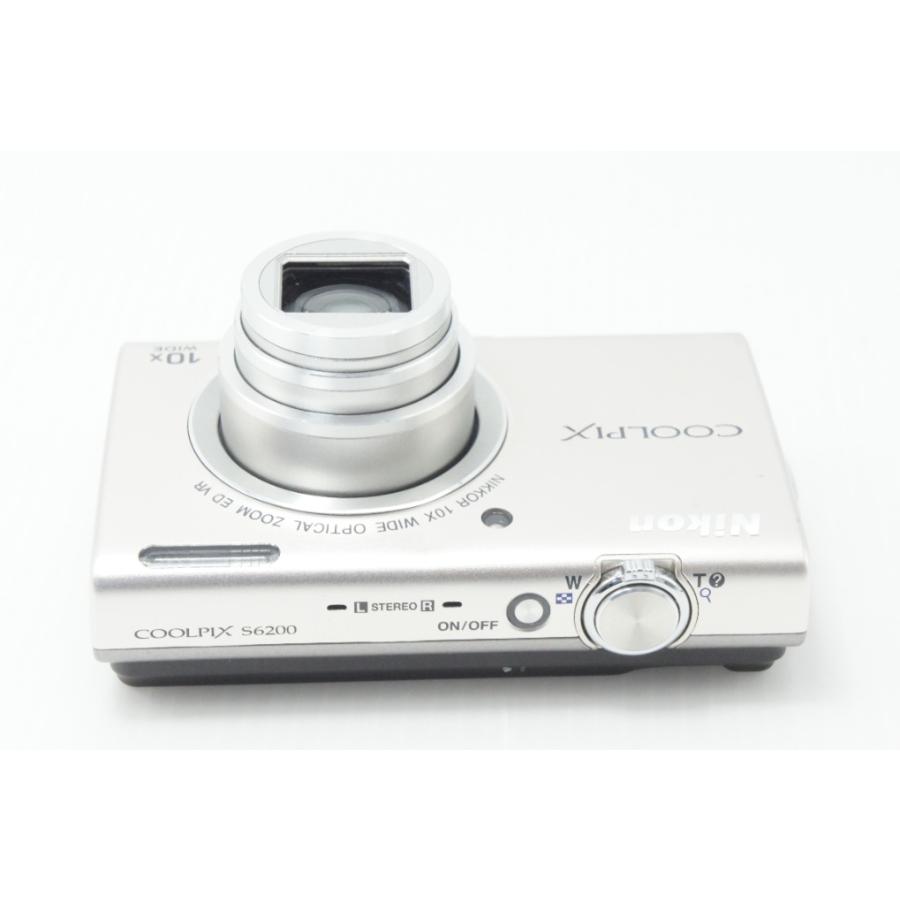 ニコン（Nikon） COOLPIX S6200 コンパクトデジタルカメラ プラチナ