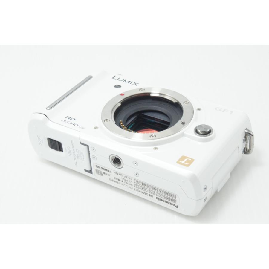 Panasonic LUMIX カメラ　白　GF1 LUMIX GF1 ホワイト カメラ ☆ショット数:2,915回!!☆ Panasonic