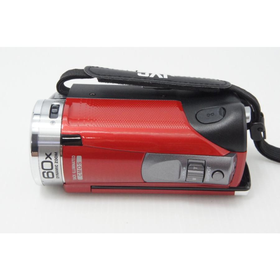 ケンウッド 美品 JVC Everio GZ-E700 デジタルビデオカメラ レッド