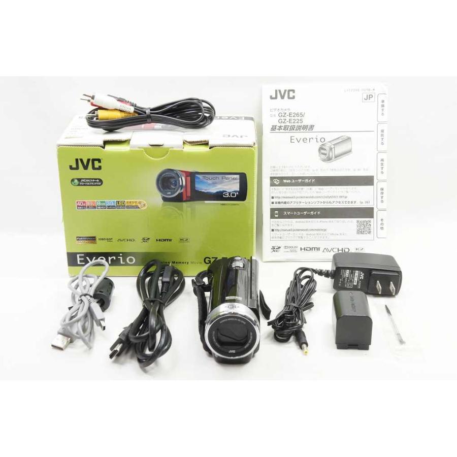 JVC 美品 ケンウッド Everio GZ-E225 デジタルビデオカメラ アーバン