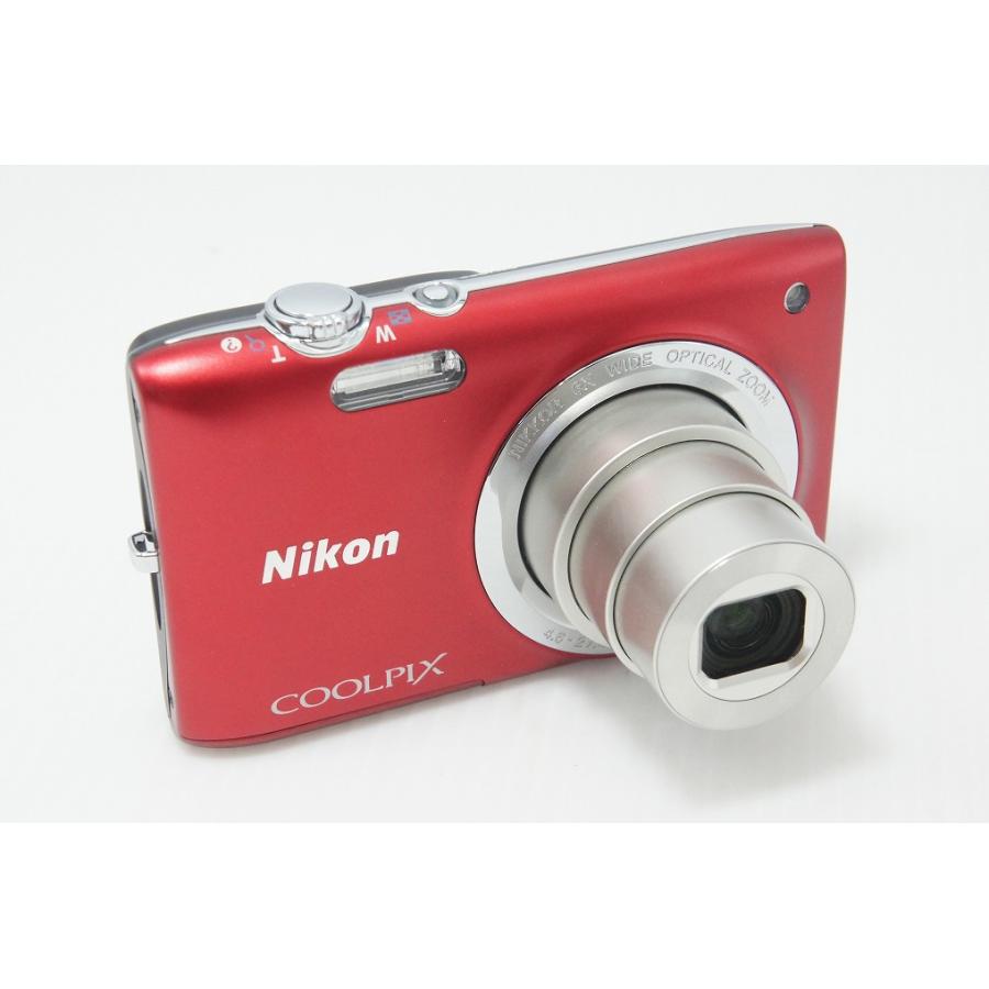 ニコン（Nikon） 美品 COOLPIX S2700 コンパクトデジタルカメラ レッド