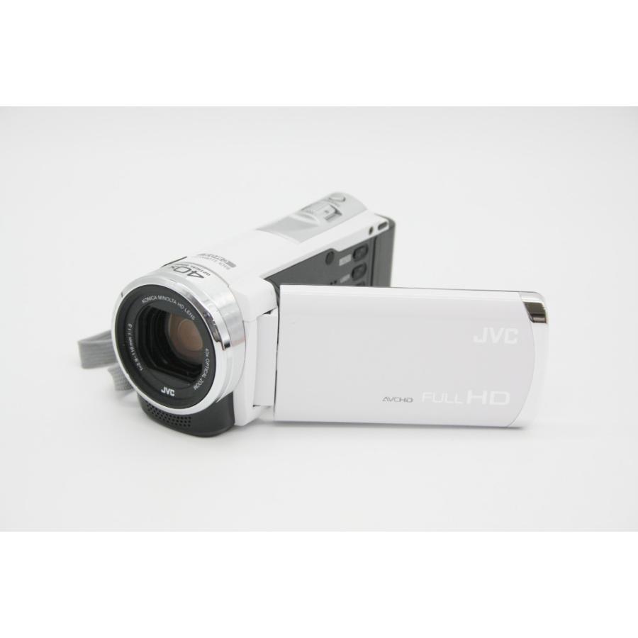 ケンウッド 美品 JVC Everio GZ-HM33 デジタルビデオカメラ ホワイト